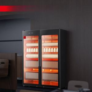 Macchina da cucina commerciale a doppia porta per piatti in ozono grande capacità essiccatore verticale sterilizzatore per alimenti per ristorante Hotel - Product Image 6