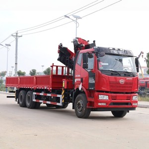 Grue à flèche télescopique montée sur camion FAW 8x4 de 16 tonnes, 40 tonnes, 35 tonnes, pour travaux lourds - Product Image 2