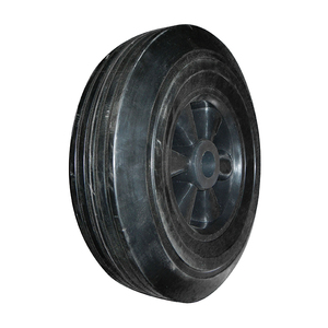<span class=keywords><strong>Roues</strong></span> de chariot en caoutchouc massif 10*<span class=keywords><strong>2</strong></span>.5 pour la construction, le jardinage, la ferme, le chariot à main, la <span class=keywords><strong>brouette</strong></span> - Product Image 1