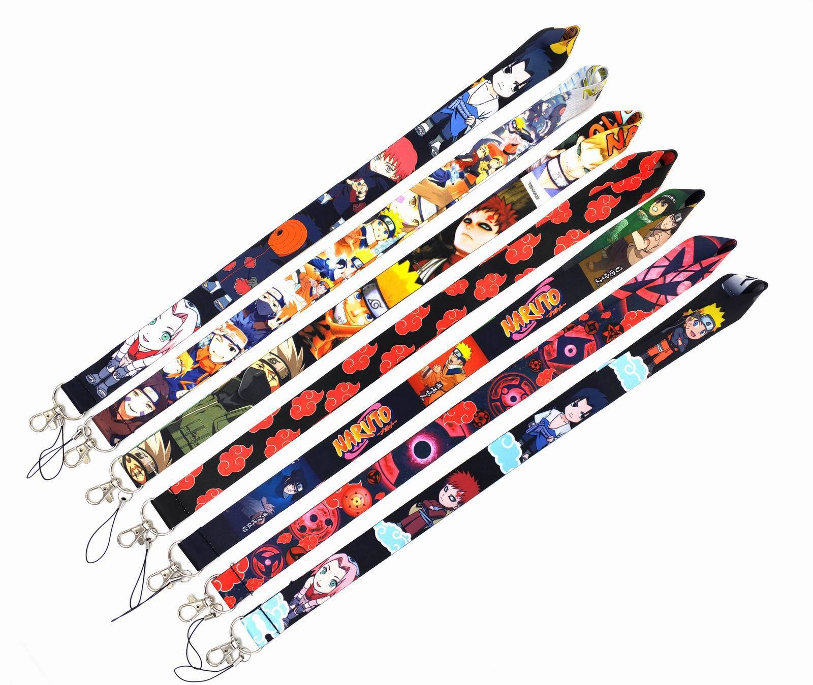Lanyard Cute Cartoon Ninja Anti-Lost Phone Card High Quality Lanyard Neck Strap Promotional Gift Lanyards Wholesale Custom Logo Image 3