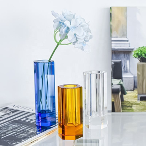 K9 Customized Modern Home &amp; Wedding <strong>Glass</strong> &amp; Crystal <strong>Vase</strong> Crystal Flower Tabletop Centerpiece &amp; Decoration - Product Image 4