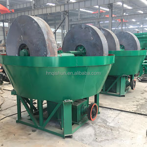 Molino de Bandeja Húmeda de Dos Ruedas de Buena Calidad 1200, Molino de Bandeja Húmeda para Oro con Buen Precio de Proveedor Chino - Product Image 2