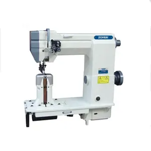 ZY9920 Double Needle Post Bed Lockstitch Industrial Sewing Machine Computer Post Bed Single Needle Leather Sewing Machine