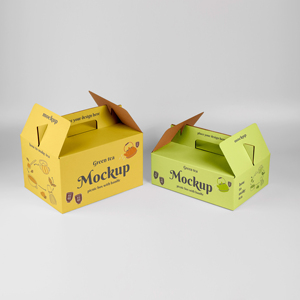 Caja plegable de papel para cerezas personalizada por el fabricante, caja de embalaje para almacenamiento de frutas de cartón ecológico. - Product Image 6