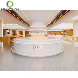 Vitrine de présentation moderne et élégante pour les lunettes, mobilier durable pour les magasins de lunettes de soleil, vitrine LED pour les magasins d'optique, design d'intérieur - Product Image 2