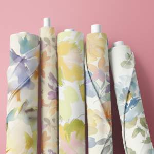 Tela Satén Americana Estampada Digitalmente, Ligera, de Secado Rápido, 100% Poliéster, con Alta Resistencia del <span class=keywords><strong>Color</strong></span>, para Ropa de Lujo para Mujeres y Niñas - Product Image 2