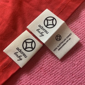 Impression 8 couleurs couverture de livre pli étiquettes d'ourlet en coton biologique, <span class=keywords><strong>manhattan</strong></span> pli plage étiquette d'ourlet en coton blanc - Product Image 5