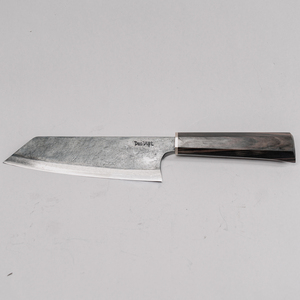 Couteau à trancher à pointe angulaire, longueur de lame 175 mm, épaisseur 0,2 mm, méthode de traitement thermique par chauffage et trempage pour légumes - Product Image 1