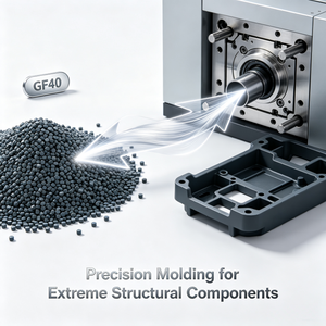 Gránulos de <span class=keywords><strong>PA66</strong></span> GF40 Reforzados con Fibra de Vidrio de Alta Calidad para Moldeo por Inyección, para Piezas Estructurales Industriales y Automotrices de Alta Resistencia - Product Image 4