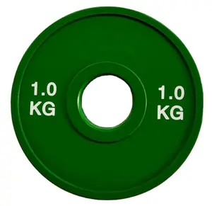 Gym Fitness Weightlifting Kg Steel Bumper Plates Powerlifting Calibrated Barbell Weight Plate