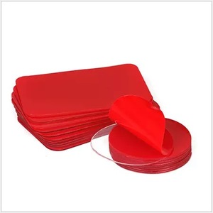 Nastro Adesivo Rotondo Fustellato Personalizzato ETC, Nastro <span class=keywords><strong>Biadesivo</strong></span> Acrilico Nero Trasparente di Grado Automobilistico ad Alta Adesività - Product Image 2