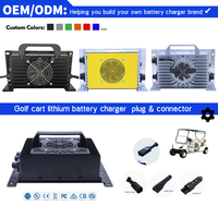 Chargeur de batterie au lithium 48 volts 25AB de haute qualité, large plage de tension d'entrée, pour chariot élévateur, chargeur de batterie durable à longue durée de vie avec CE FCC