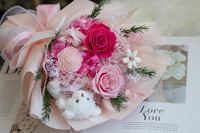 Natuurlijke Droge Bloem Boeket Decoratie Roos Geconserveerd Boeket Fleur Gedroogde Roos Boeket De Fleur Mariage