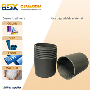 2025 OEM 2 Zoll PVC-Gewinde kappe Polyethylen Sonder größe Dick Schwarz Preis Verpackung Schlauch rolle Regenwasser rohre Kunststoff rohr - Product Image 1