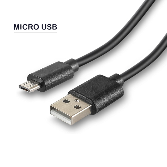 Wholesale Durable High Quality USB2.0 Male Micro USB Cable 5pin V8 1m (3ft) Pure Copper Fast Charging for Printer