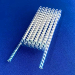 Tube en <span class=keywords><strong>quartz</strong></span> en forme de U de haute pureté personnalisé GLS, tube en verre de <span class=keywords><strong>quartz</strong></span> fondu pour chauffage industriel, tube en <span class=keywords><strong>quartz</strong></span> en spirale - Product Image 2