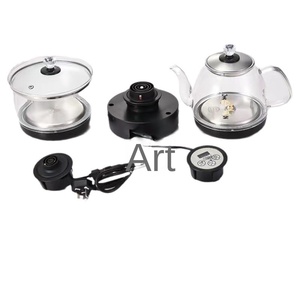 High Quality Portable Cordless Automatic Tea <b>Kettle</b> Stainless Steel Boil-Dry Protection Digital Control 1.0L Capacity Hotel - Product Image 1