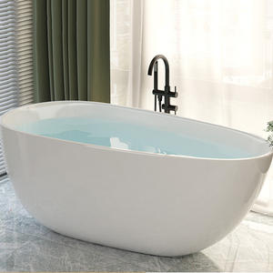 Baignoire intégrée pour appartement de petite taille, douche pour la maison et l'hôtel, baignoire en PP mate, baignoire indépendante, fabrication chinoise - Product Image 6