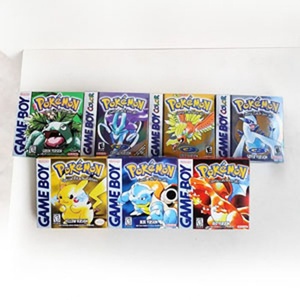 Nuevo Diseño, 7 Colores, Dorado, Verde, Plateado, Amarillo, Rojo, Versión Cristal, Acabado Metálico Holográfico, Caja de Juego para Gbc - Product Image 1