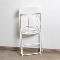 Chaise pliante moderne en plastique pour l'extérieur pour les mariages, les repas et le camping-Chaise de jardin pliable louable directement en usine