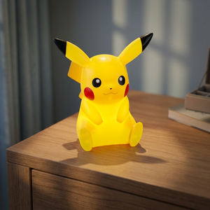 Pokemon Pikaed <b>LED</b> Touch Control Warm White Mood <b>Light</b> 120x155mm Korean USB Battery Kids Bathroom <b>Night</b> <b>Light</b> Anime Bedside Lamp - Product Image 3
