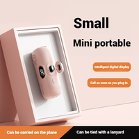 Mini Banco de Energía de Carga Rápida de 5000 mAh, Cargador Portátil con Enchufe Integrado, Base de Carga, Banco de Energía Deslumbrante