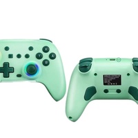 Gamepad Nirkabel Pro dengan Pencahayaan RGB Kompatibel untuk Steam ISO & Android