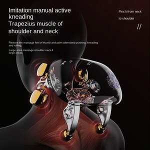 Masajeador Multifuncional de Hombros y Cuello con Compresión Caliente, Control Remoto por Voz y Funciones de Masaje Cervical - Product Image 4