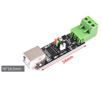 Módulo TTL a RS485 de Alta Calidad, Convertidor RS485 a USB/Ethernet, Placa de Desarrollo de Comunicación Serial UART MCU, Accesorios