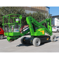 Plateforme élévatrice articulée électrique autopropulsée hydraulique mobile de 12 m à vendre