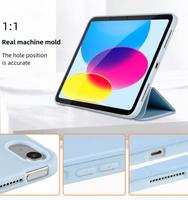 Étui pour clavier iPad OLP, intelligent, 10.5 pouces, en cuir PU, support magnétique, porte-crayon, anti-rayures, léger, mince, étui de protection