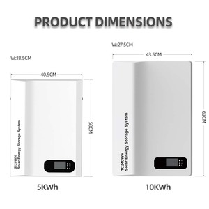 แบตเตอรี่ติดผนัง 51.2V 200Ah 5120Wh, ไร้เสียงรบกวน ไม่ต้องบำรุงรักษา, รองรับการใช้งานแบบ Deep Cycle มากกว่า 6000 ครั้ง - Product Image 4