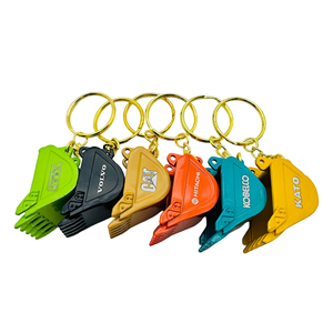 <span class=keywords><strong>Porte</strong></span>-clés et ornements créatifs en forme de dents de godet de pelle mécanique, modèle de dents de godet, souvenirs, décorations, pendentifs - Product Image 4