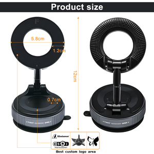Supporto per <span class=keywords><strong>cellulare</strong></span> per auto rotante a 360 gradi impermeabile, magneti potenti universali, per letto o scrivania - Product Image 2