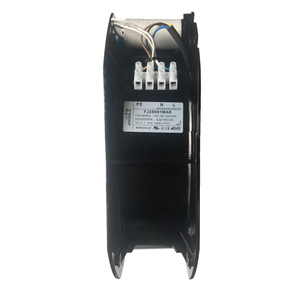 Ventilador cuadrado con lista UL de 280x280x80mm FJ28081MAB 115V AC 28080 Ventilador axial de CA de escape de refrigeración industrial <span class=keywords><strong>para</strong></span> máquinas de soldadura Lincoln - Product Image 4