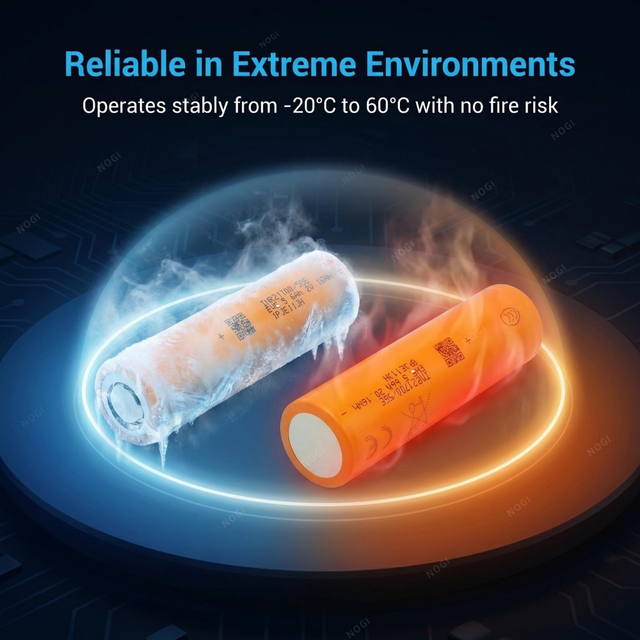 High Capacity Cylindrical NMC 3.7V 5700mAh Battery for LED Lights & Outdoor Equipment