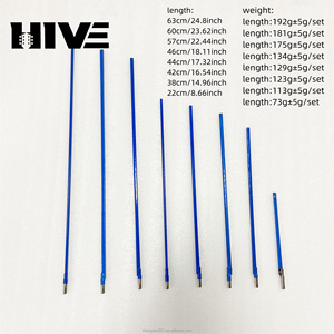 Tiges de réglage du manche de guitare de haute qualité multi-spécifications, levier de réglage bleu bidirectionnel Truss Rods de guitare à double action - Product Image 2