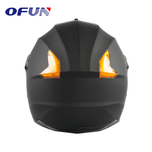 <span class=keywords><strong>Casco</strong></span> <span class=keywords><strong>Moto</strong></span> Mezza Faccia Nero da <span class=keywords><strong>Uomo</strong></span> OFUN Fornitore Cinese - Product Image 4