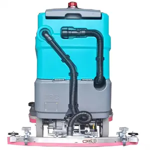 Machine à récurer électrique de type conduite Machine à laver les sols pour lieux commerciaux
