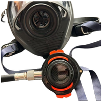 Appareil respiratoire autonome (ARA) de style Bacou haute technologie, résistant au feu, avec valve pulmonaire à un seul contact et masque, respiration confortable pour la lutte contre les incendies, le sauvetage et la protection incendiaire