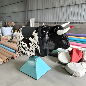 Toro Mecánico, Atracción Comercial <span class=keywords><strong>de</strong></span> Diversión, Juego Inflable para Exteriores para Alquiler en Eventos y Fiestas, Brincolín Inflable - Product Image 2