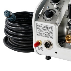 Machine à souder à l'arc à gaz protégé au dioxyde de carbone NBC <span class=keywords><strong>MIG</strong></span>-MAG-350, double module, 380V, dispositif d'alimentation en fil - Product Image 6