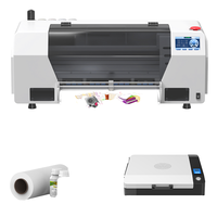 Nouvelle machine d'impression textile DTF A3 13 pouces avec tête XP600 et four, pour T-shirts, Android, à pigment, à prix compétitif, depuis entrepôt européen