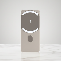 <strong>Top</strong> <strong>Sellers</strong> Portable Ultra Slim Magnetic Wireless Power Bank 5000mAh Fast Charging Charger