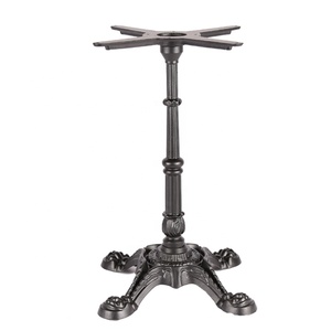 Lifepursue Europa París Vintage de hierro fundido Bistro bases de mesa de comedor para muebles de restaurante - Product Image 1