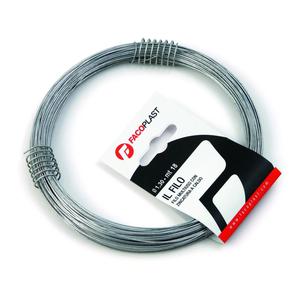 FILO FERRO Acier à haute teneur en carbone Q235 ZINC BOB N ° 10 MM 1.5X13MT Fil d'acier enduit pour filet Normes EN AISI Soudage inclus - Product Image 1