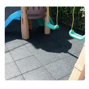 Tuiles de sécurité à haute densité de 2 "pour aires de jeu extérieures, imbriquées et absorbant les chocs - Product Image 1