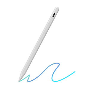 Stylet actif pour écran de tablette, stylet pour <span class=keywords><strong>Apple</strong></span> <span class=keywords><strong>Pencil</strong></span> <span class=keywords><strong>2ème</strong></span> <span class=keywords><strong>génération</strong></span>, stylet tactile rechargeable avec rejet de la paume pour iPad - Product Image 1
