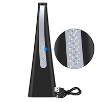 Ventilateur anti-mouches et insectes sans produits chimiques, design animal, avec lames de rechange et support pour usage alimentaire et domestique