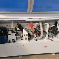 HICAS – machine à banderoler les bords en forme de l, entièrement automatique, linéaire, en pvc, avec pré-fraisage
